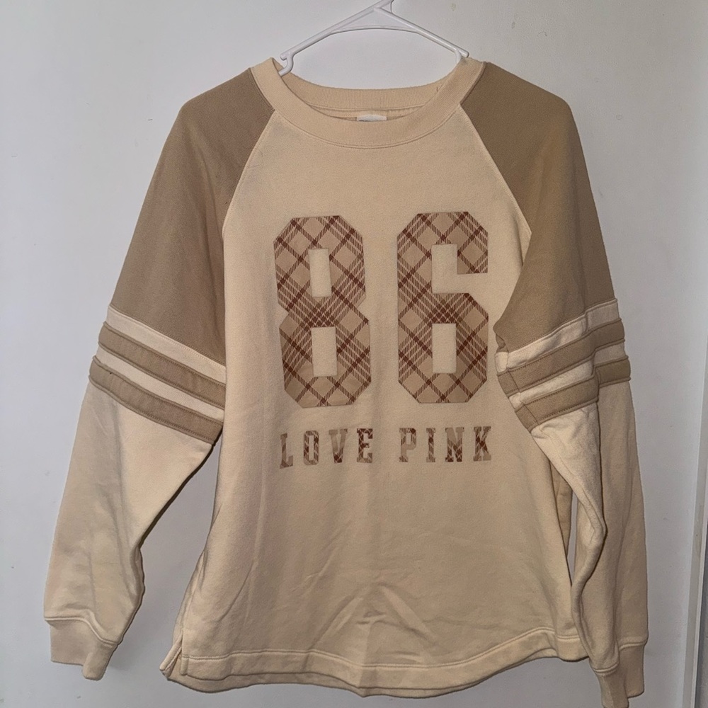 PINK Victoria's Secret Beige Pullover